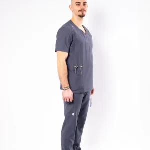 Cosmos Dark Grey – Мъжки медицински панталон с модерен силует